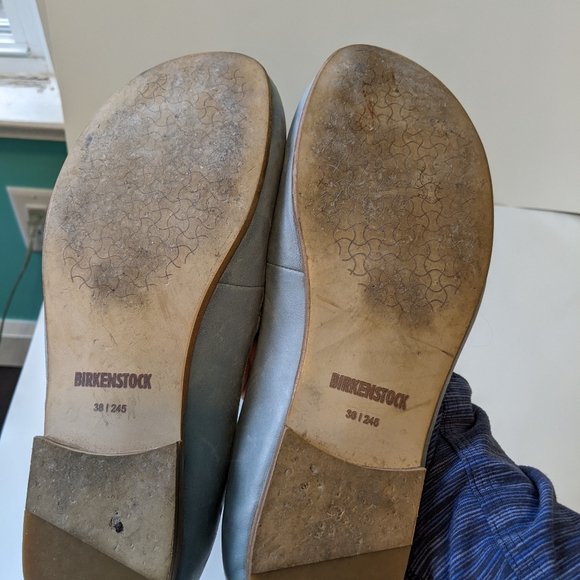 Birkenstock nubuck Mary Jane shoes 7(38) in EUC - Picture 6 of 6